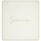 بطانية أطفال بشعار باللون البيج والعاجي, 1, hi-res