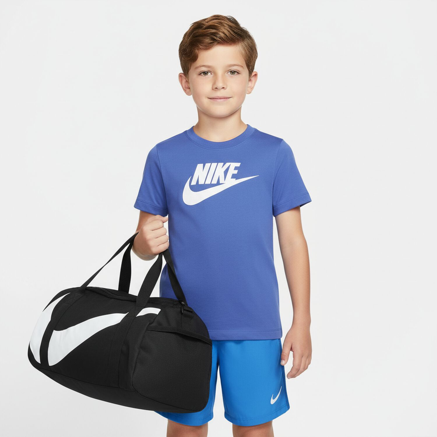 تي شيرت بشعار أزرق, 4, hi-res