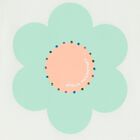 تيشيرت بنات بطبعة زهرة باللون العاجى, 1, hi-res