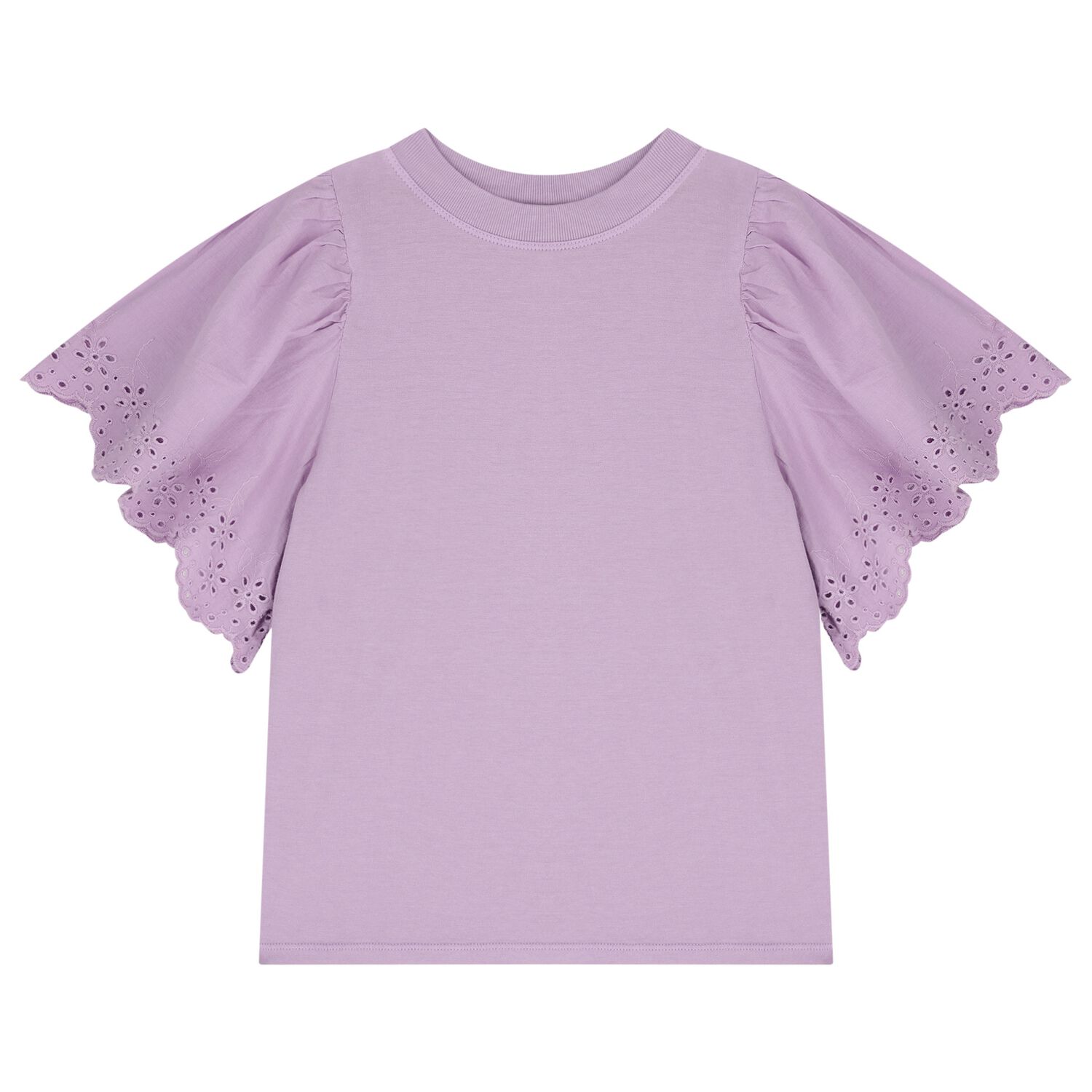 Girls Purple Logo T-Shirt, 2, hi-res
