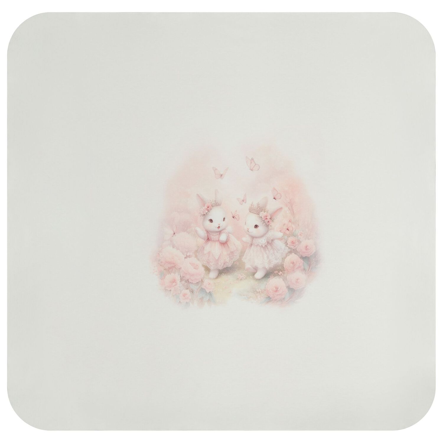 Baby Girls Ivory & Pink Bunny Babygrow Gift Set, 1, hi-res