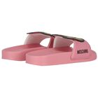 سلايدر بنات بشعار تيدى باللون الوردى, 1, hi-res