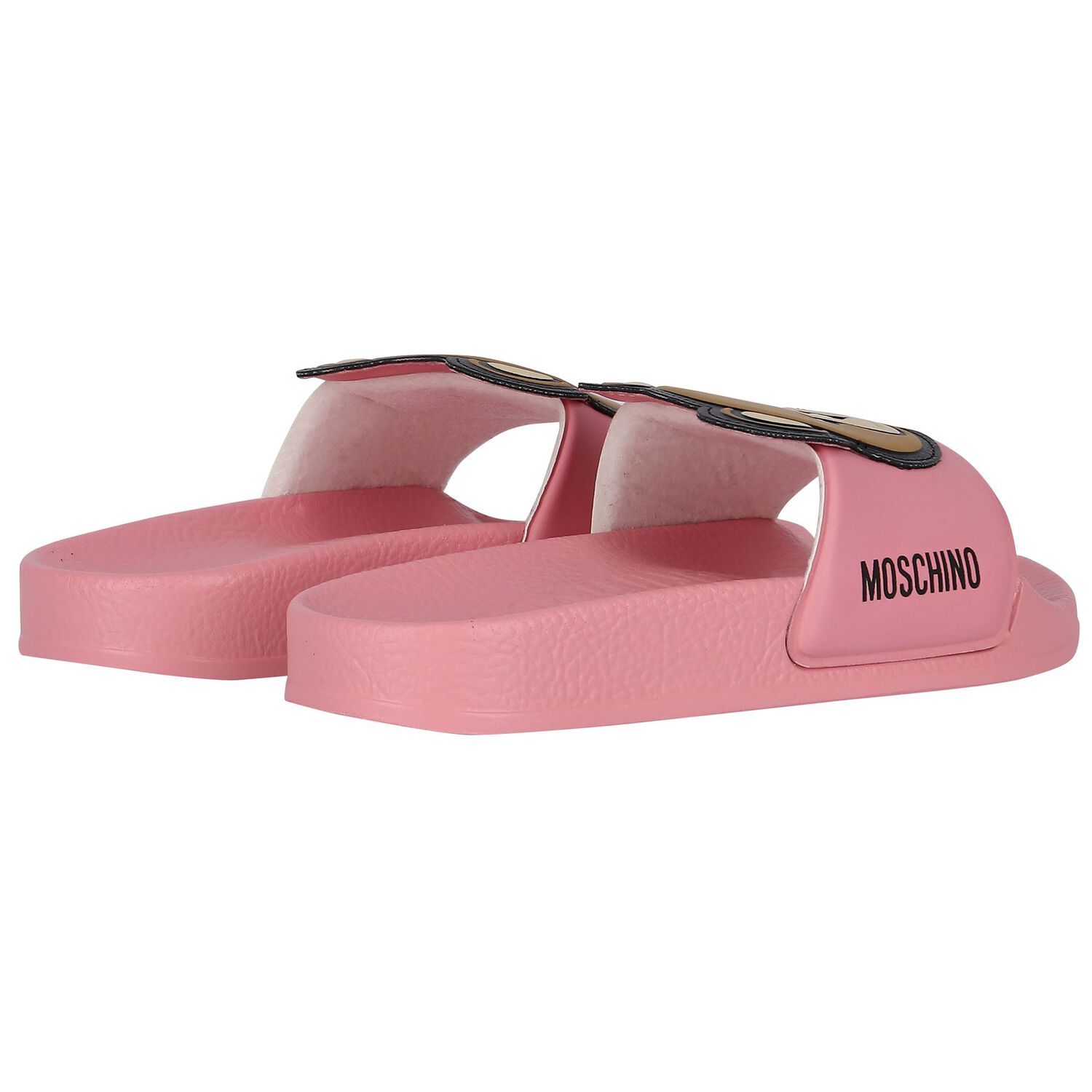 سلايدر بنات بشعار تيدى باللون الوردى, 1, hi-res