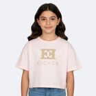 Girls Pink Logo T-Shirt, 2, hi-res