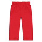 بدله رياضيه للبنات باللون الاحمر والعاجى ( 3 قطع ) , 1, hi-res