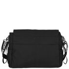 Black Ikonik Karl Logo Changing Bag, 1, hi-res