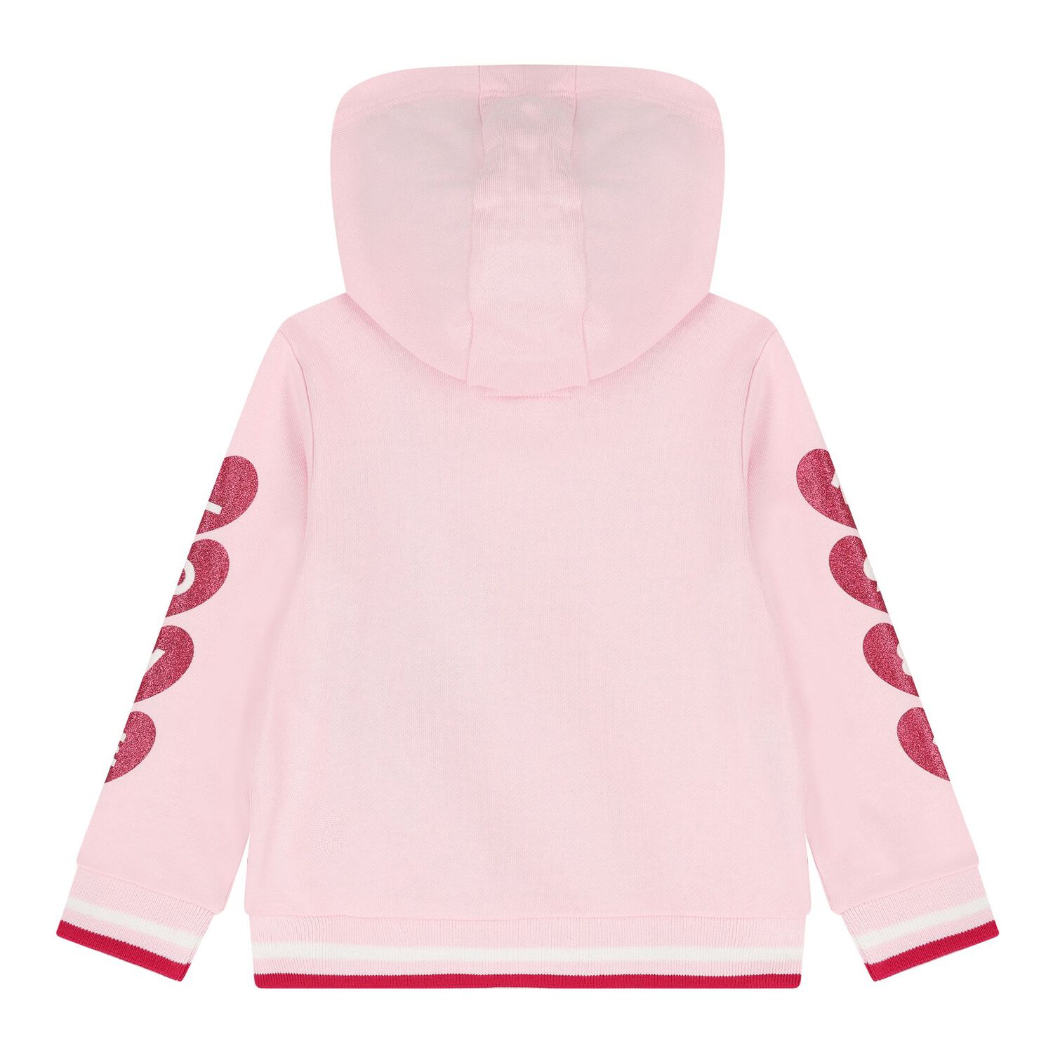 Baby Girls Pink Logo Tracksuit, 2, hi-res