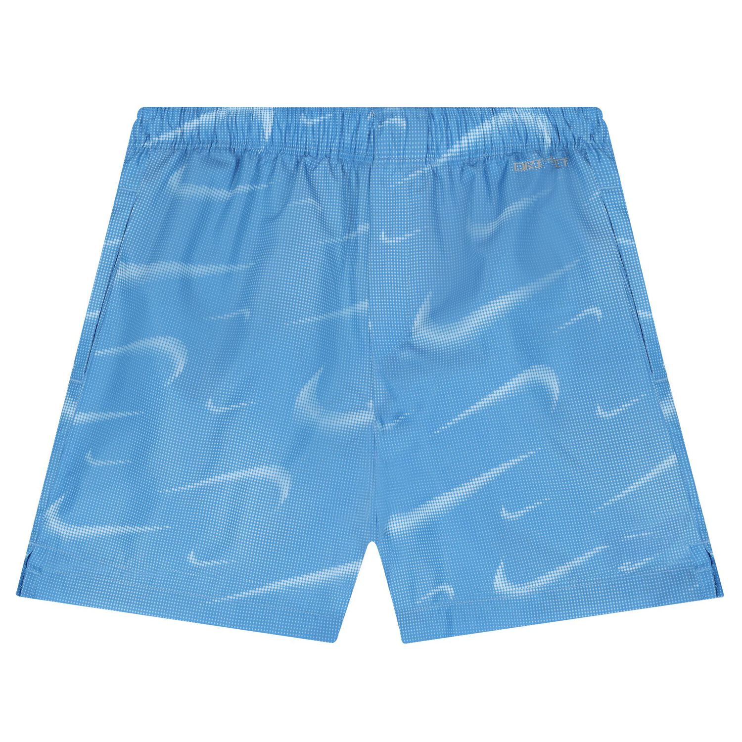 Boys Blue Logo Shorts, 1, hi-res