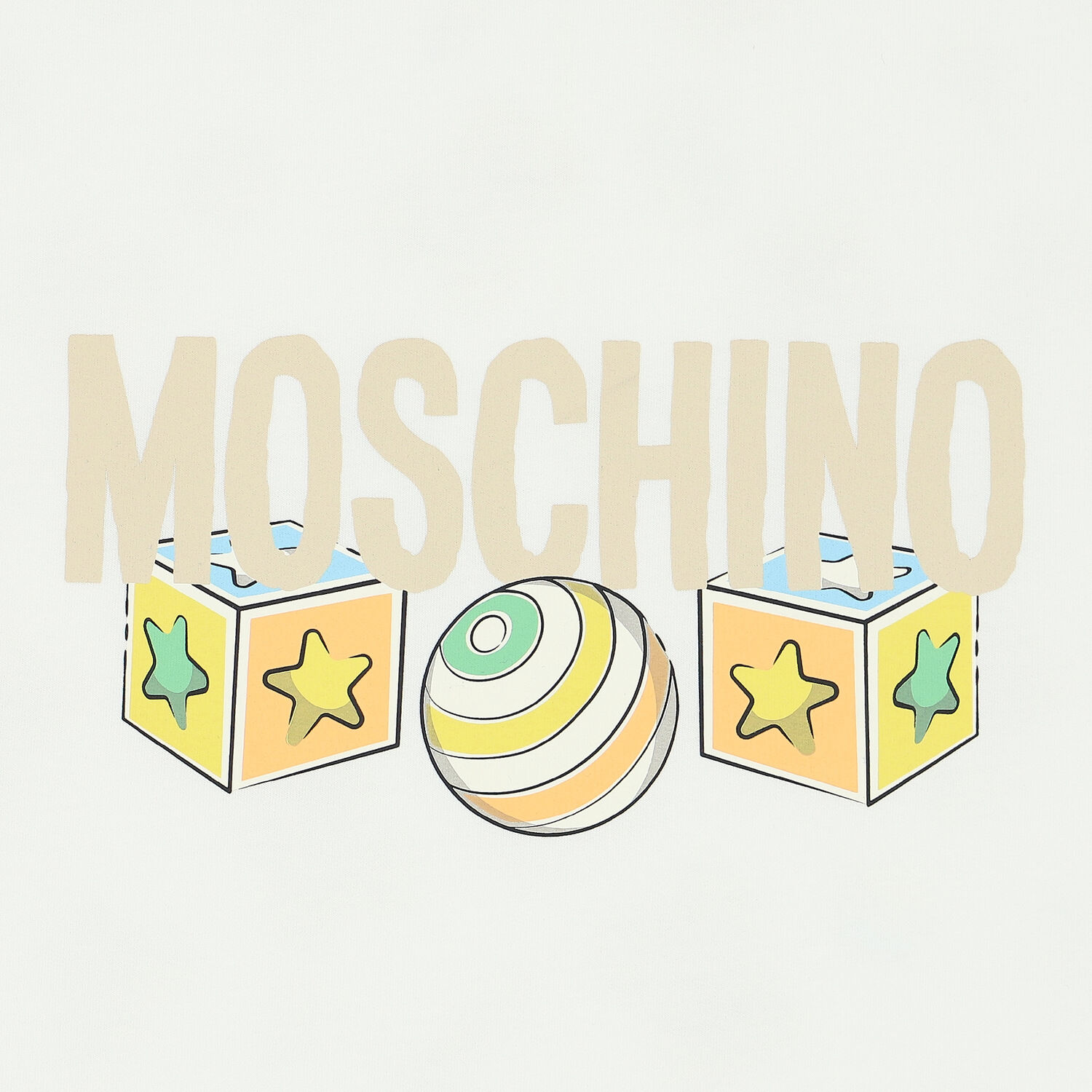 بطانية بشعار تيدي باللون العاجي, 1, hi-res