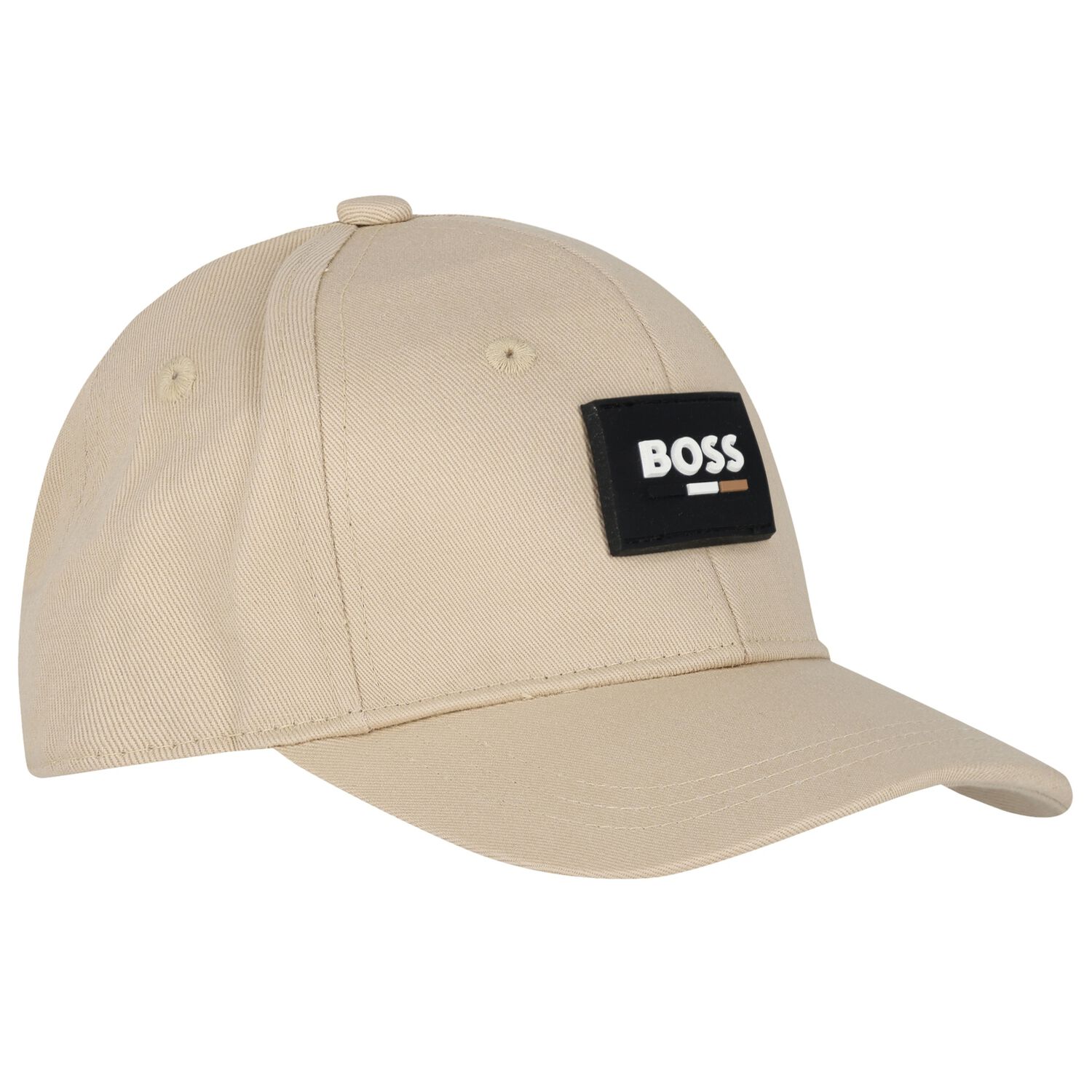 Boys Beige Logo Cap, 2, hi-res image number null