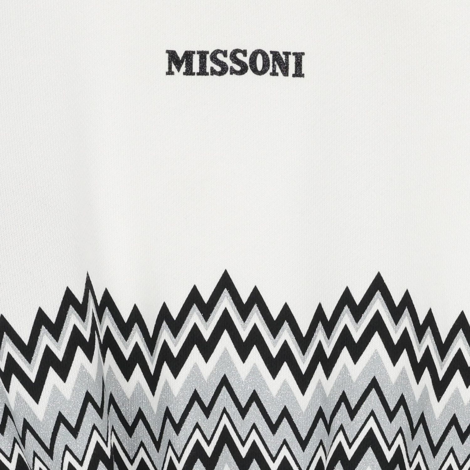 سويت شيرت متعرج باللونين الأبيض والأسود للبنات, 1, hi-res