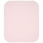 Baby Girls Pink & Gold Logo Blanket, 2, hi-res