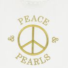 تيشيرت للبنات بالشعار باللون الأبيض, 1, hi-res