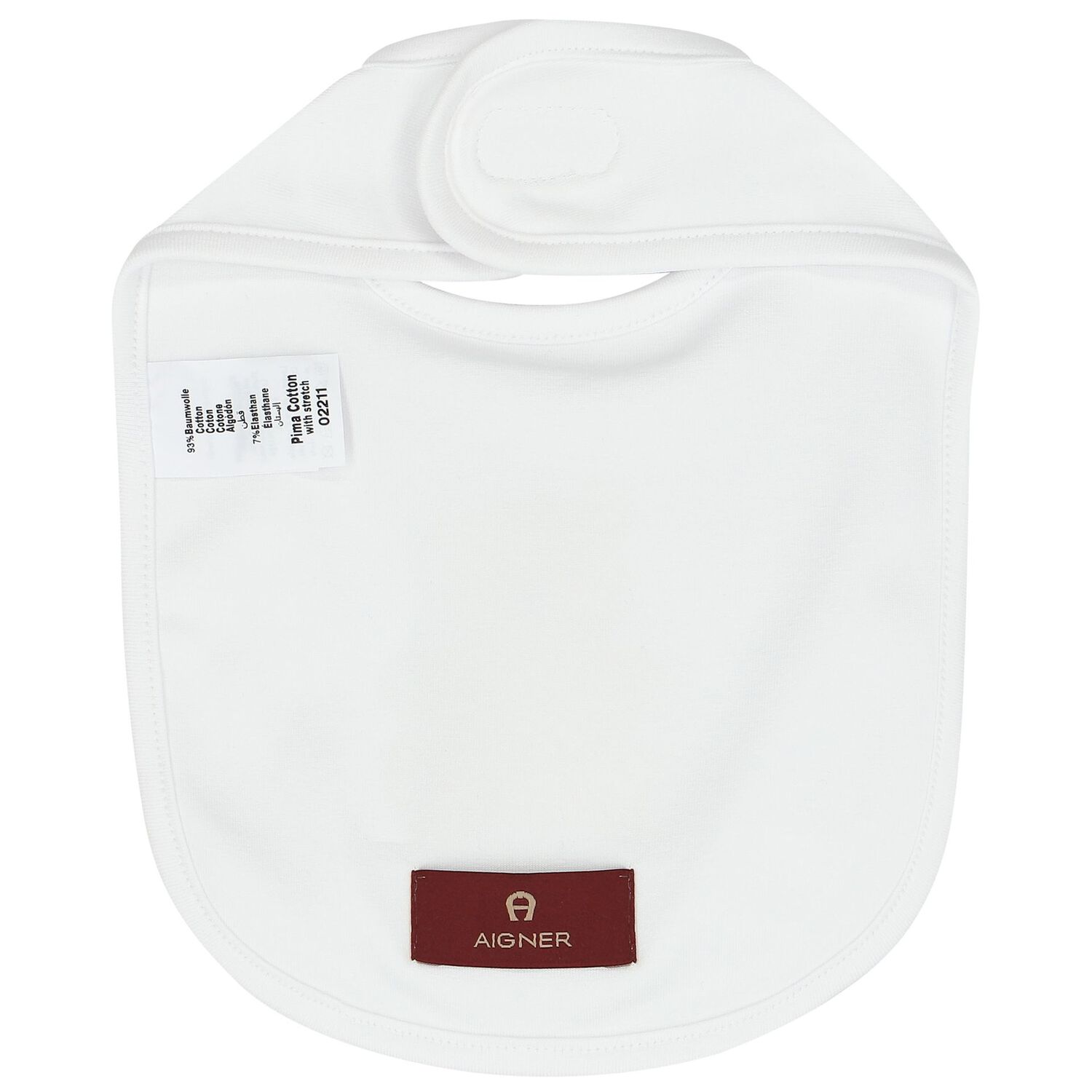 مريلة بشعار تيدي باللون الأبيض, 1, hi-res image number null