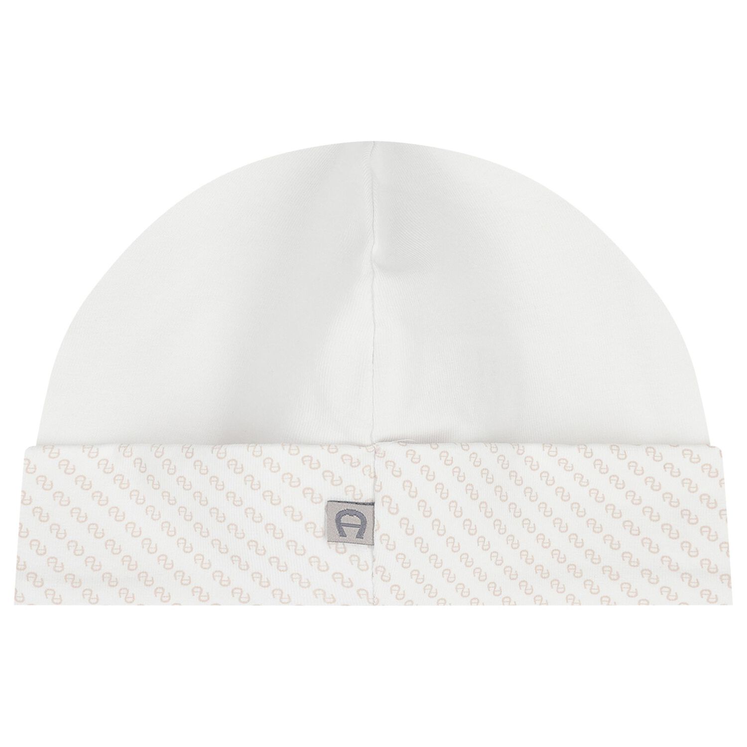 White & Beige Logo Babygrow Gift Set, 1, hi-res