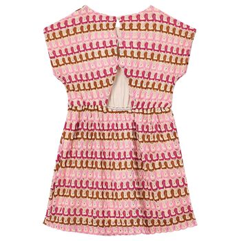 Girls Multi-Coloured Knitted Dress