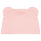 Baby Girls Pink Teddy Bear Logo Babygrow Gift Set , 4, hi-res