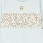 طقم هدايا ملابس أطفال وقبعة باللون الأزرق الباهت والذهبي للأولاد, 1, hi-res