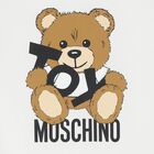 فستان بنات بشعار الدب تيدي باللون الأبيض, 1, hi-res