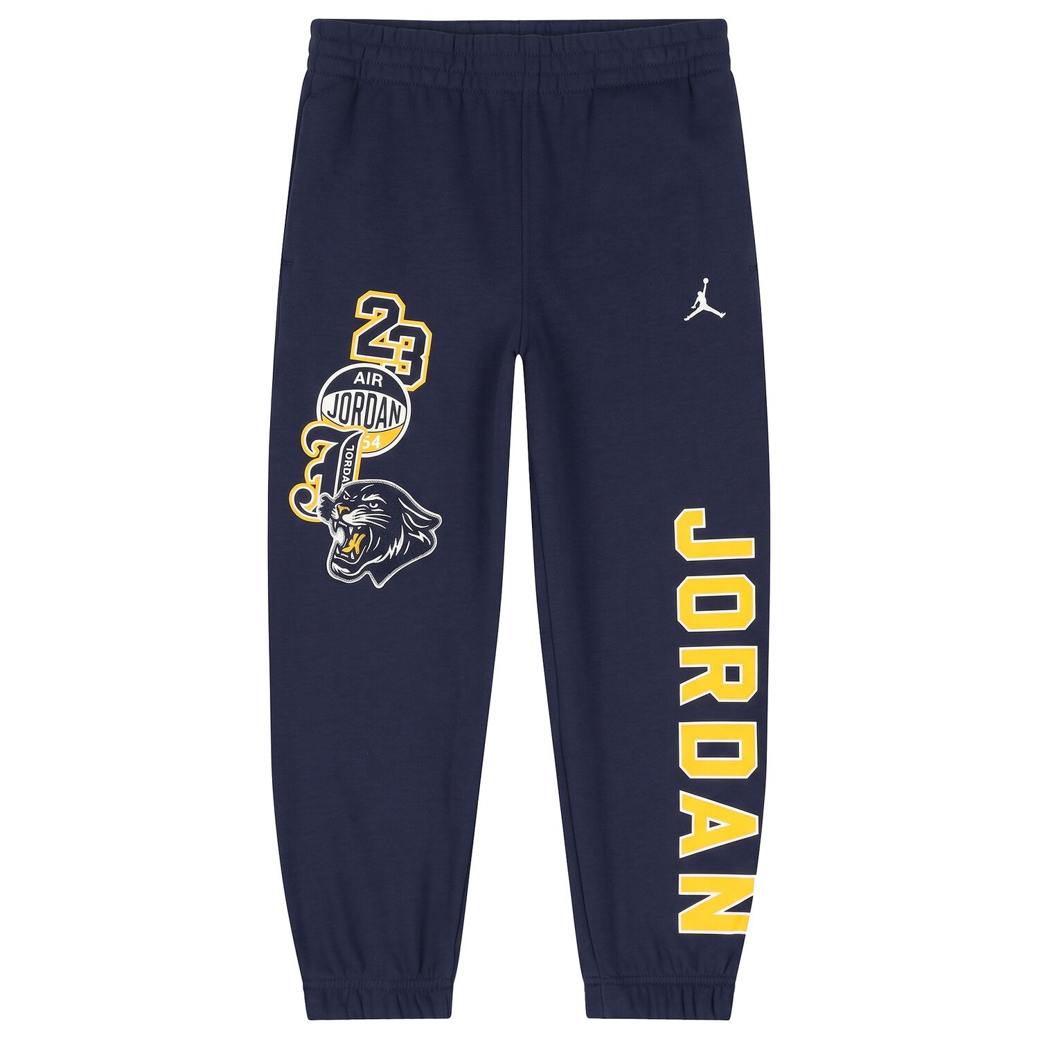 Boys Navy Blue Jordan Logo Joggers, 2, hi-res