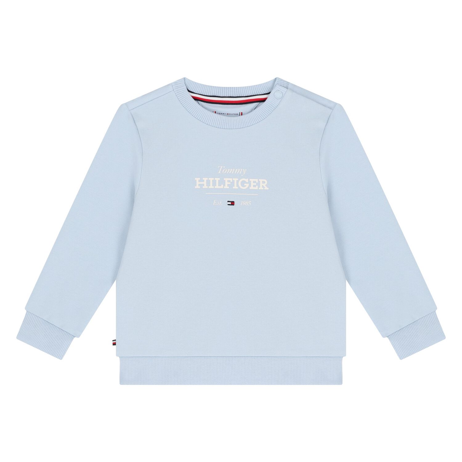 Baby Boys Blue Logo Tracksuit, 2, hi-res