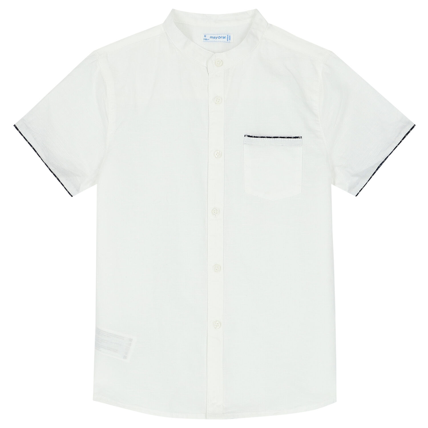 طقم شورت باللون الابيض والكحلى للاولاد, 1, hi-res