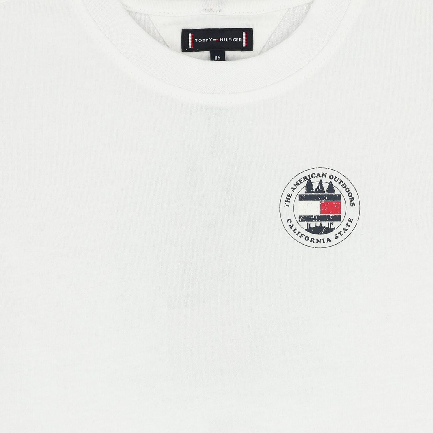 Boys White Logo T-Shirt, 1, hi-res