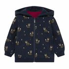 Younger Boys Red & Navy Reversible Tracksuit, 1, hi-res