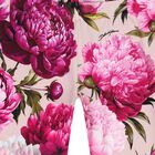 Girls Pink Peony Leggings, 1, hi-res
