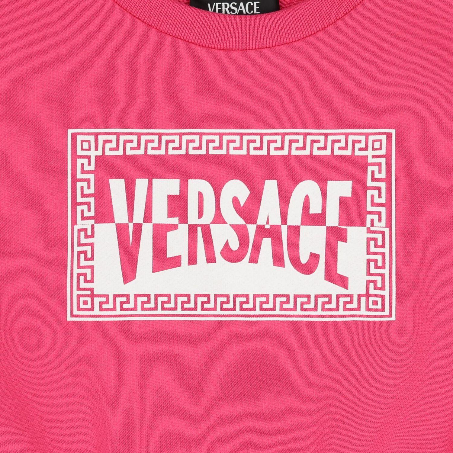 فستان بنات بالشعار باللون الوردى , 1, hi-res