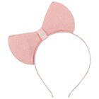 Girls Pink Embellished Sequin Headband, 1, hi-res