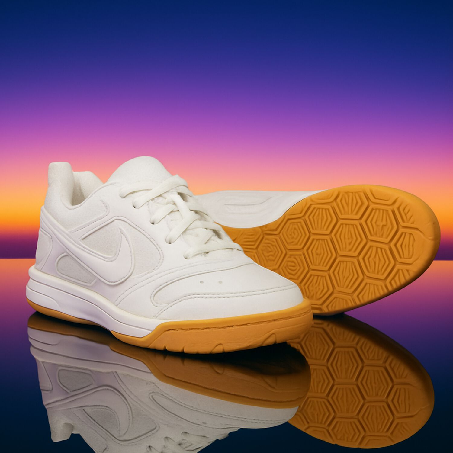 White Gato Logo Trainers, 2, hi-res