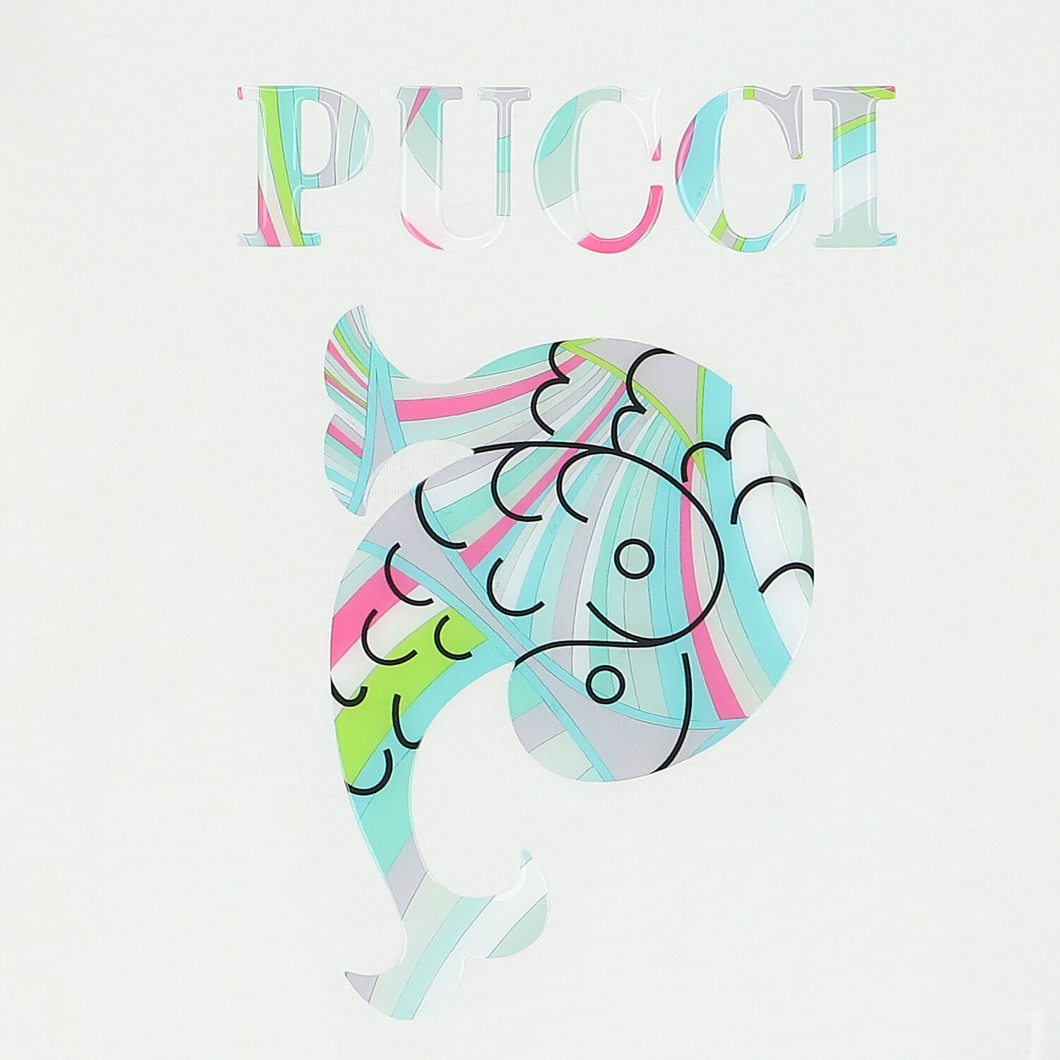 توب بنات بأكمام بالشعار باللون العاجى, 1, hi-res image number null