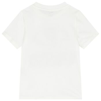 Boys White Logo T-Shirt