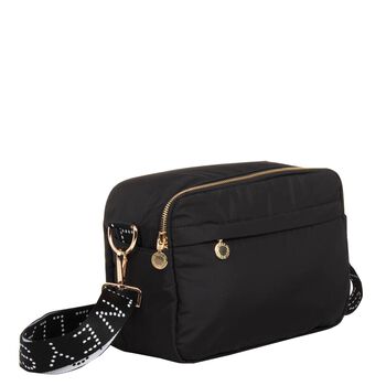 Black Crossbody Baby Diaper Bag