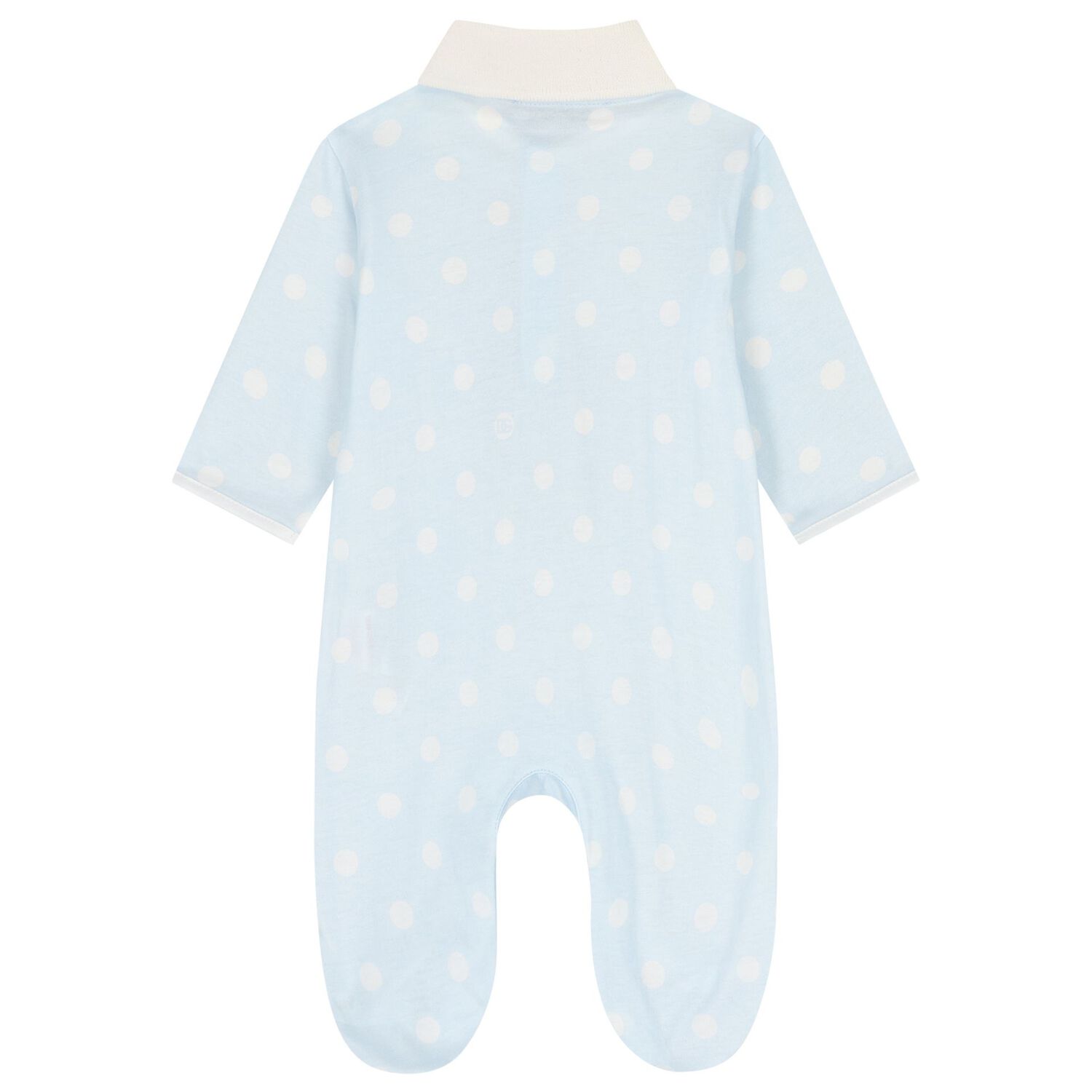 Baby Boys White & Blue Logo Babygrow Gift Set, 1, hi-res