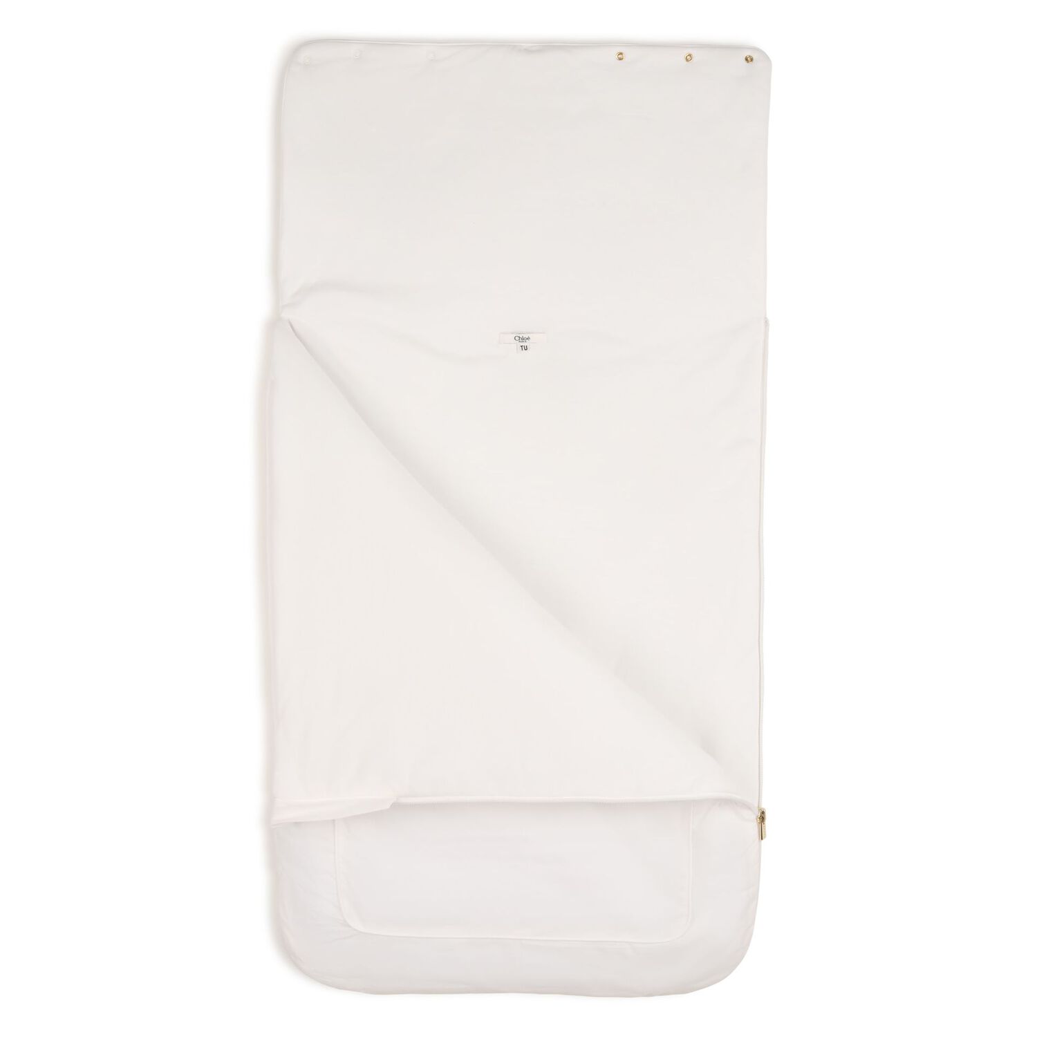 مدس بنات بالشعار باللون الأبيض, 1, hi-res