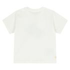 Younger Boys White & Green Shorts & Hat Set, 1, hi-res