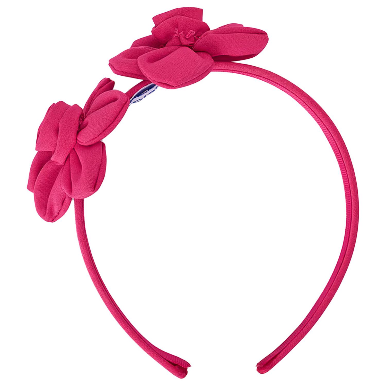 Girls Pink Flower Headband, 1, hi-res
