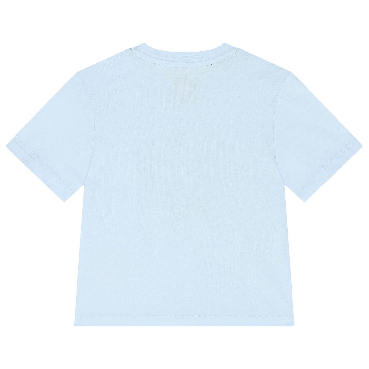 شورت بشعار باللون  أزرق للأولاد , 1, hi-res