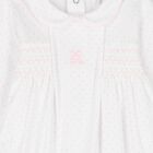 Baby Girls Pink Bunny Babygrow, 2, hi-res