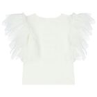 تيشيرت بنات عيد الميلاد 5 باللون الأبيض, 9, hi-res