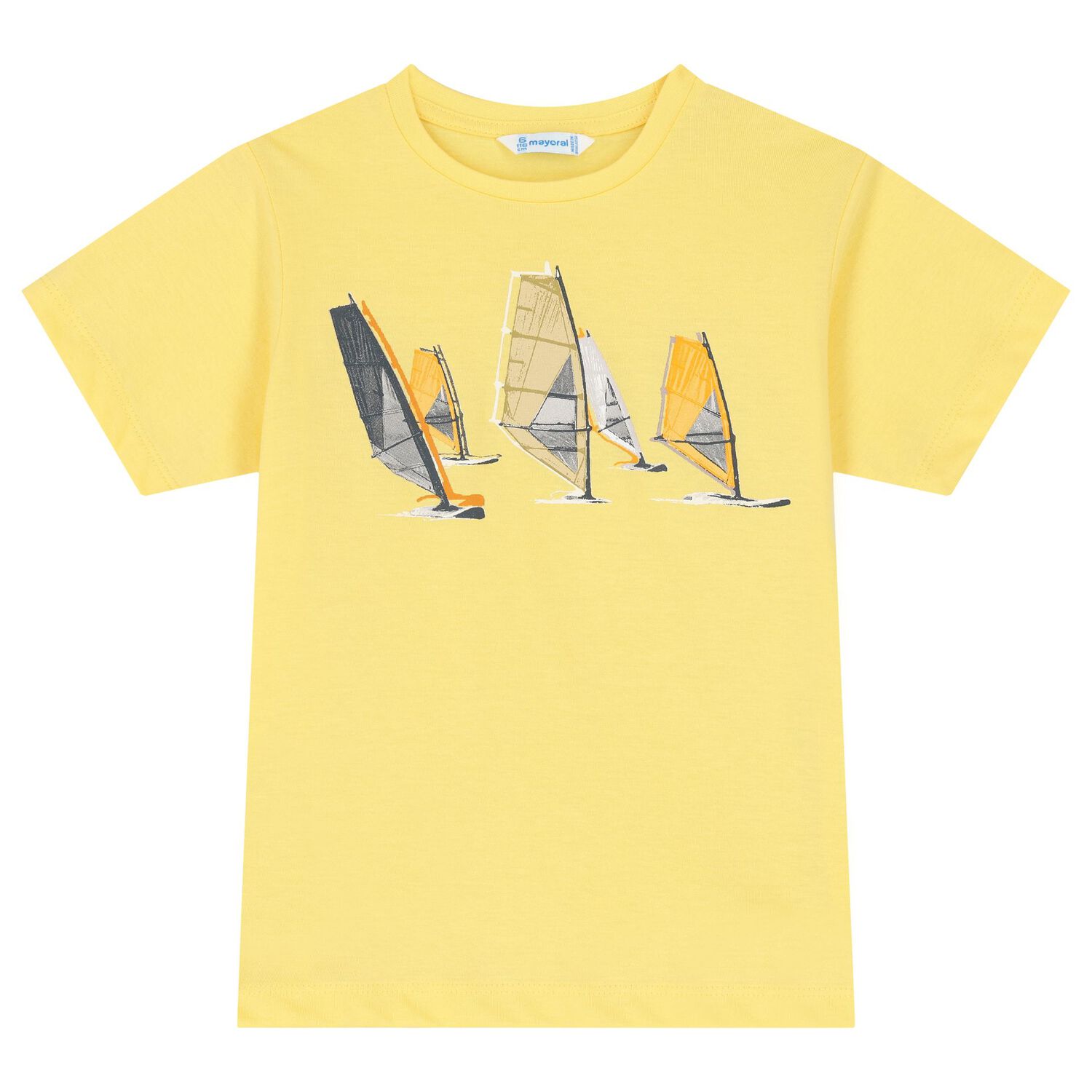 Boys White & Yellow T-Shirts ( 2-Pack ), 2, hi-res