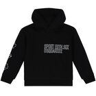 توب هودي بطبعة باللون الأسود, 1, hi-res