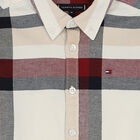 قميص أولاد بالشعار باللون الابيض والاحمر, 1, hi-res