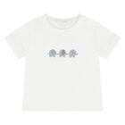 طقم من الشورت  للأطفال الاولاد باللون الابيض والازرق (2 قطعه), 1, hi-res