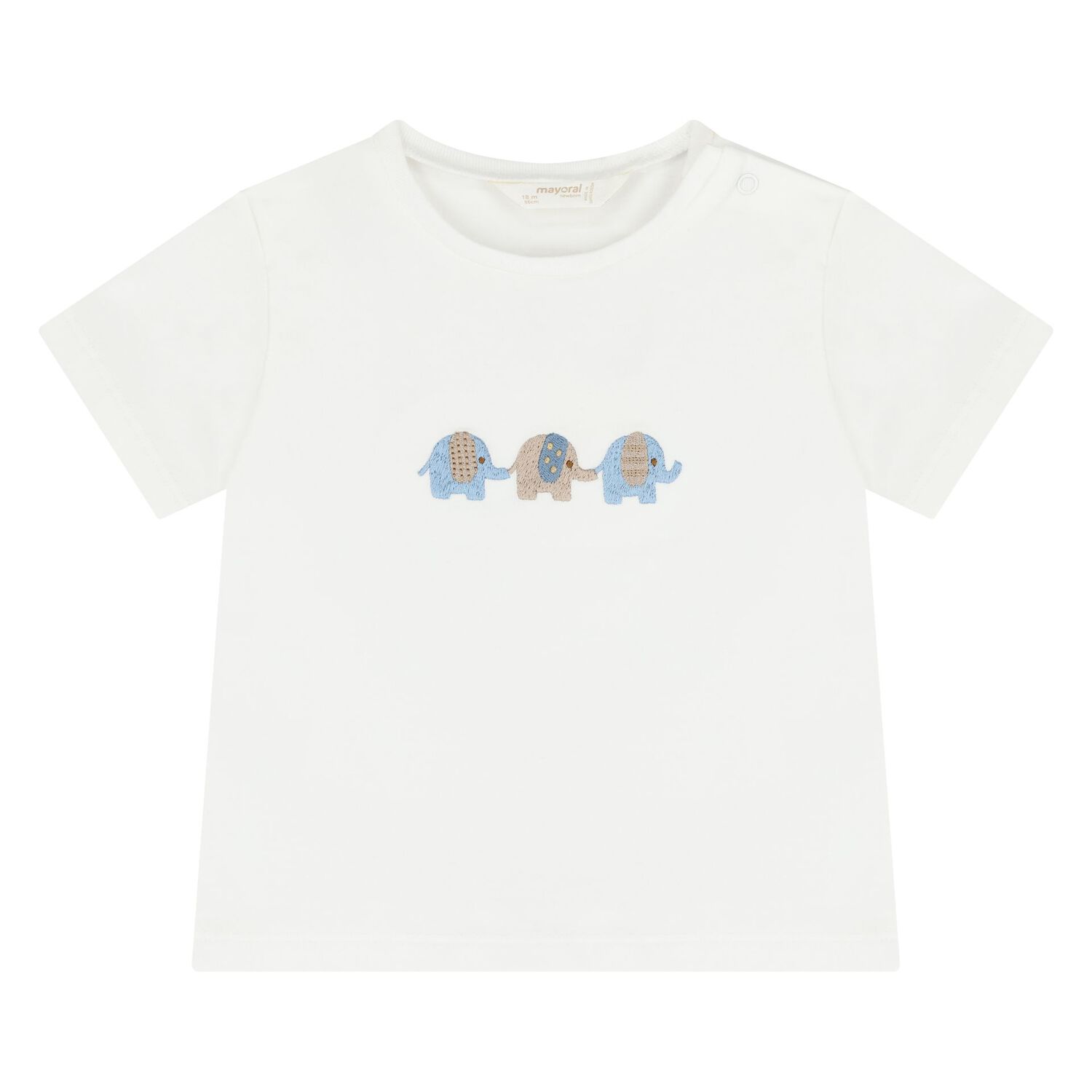 طقم من الشورت  للأطفال الاولاد باللون الابيض والازرق (2 قطعه), 1, hi-res