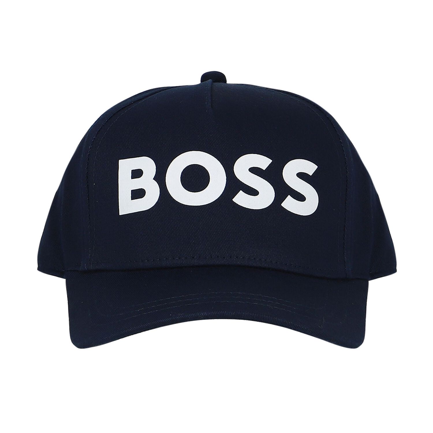 Boys Navy Blue Logo Cap, 2, hi-res image number null