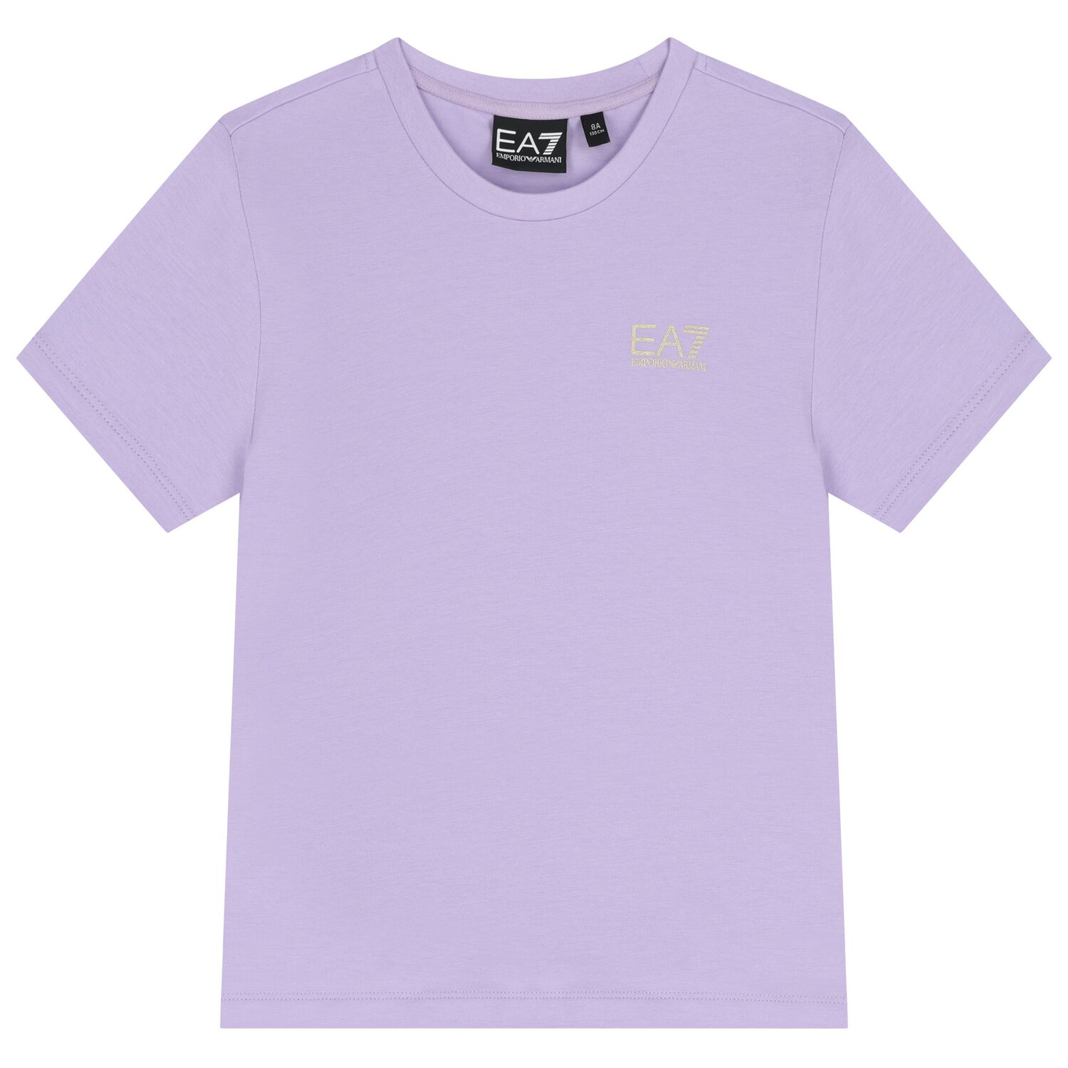Girls Purple Logo T-Shirt, 2, hi-res