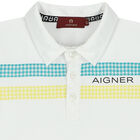 تيشيرت بولو أولاد بالشعار باللون الابيض, 1, hi-res